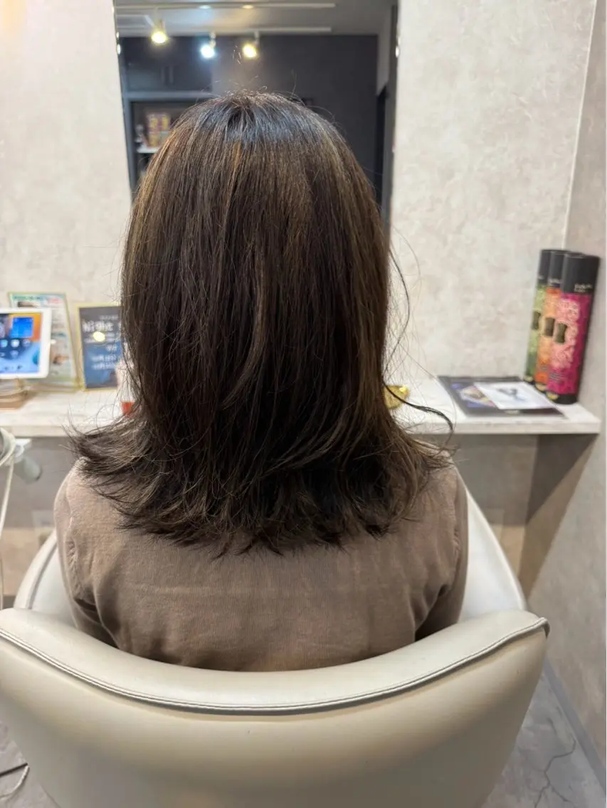 セミロング カット ヘッドスパ MIKI /LAZO 千歳船橋のヘアスタイル