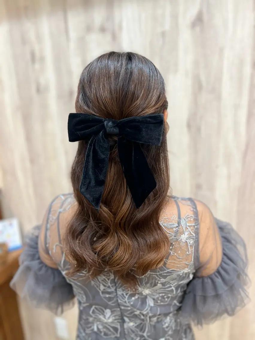 ヘアアレンジ ヘアセット ヘアメイクネイリスト hidemi中目黒のヘアスタイル