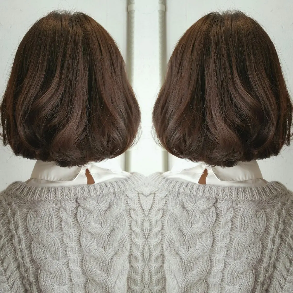 ショート アッシュ カット ヘアカラー あらき ちさとのヘアスタイル
