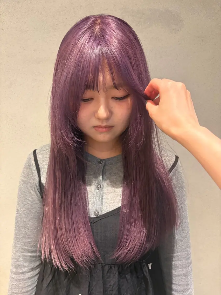 ロング カラー ヘアカラー Canna kotoriのヘアスタイル