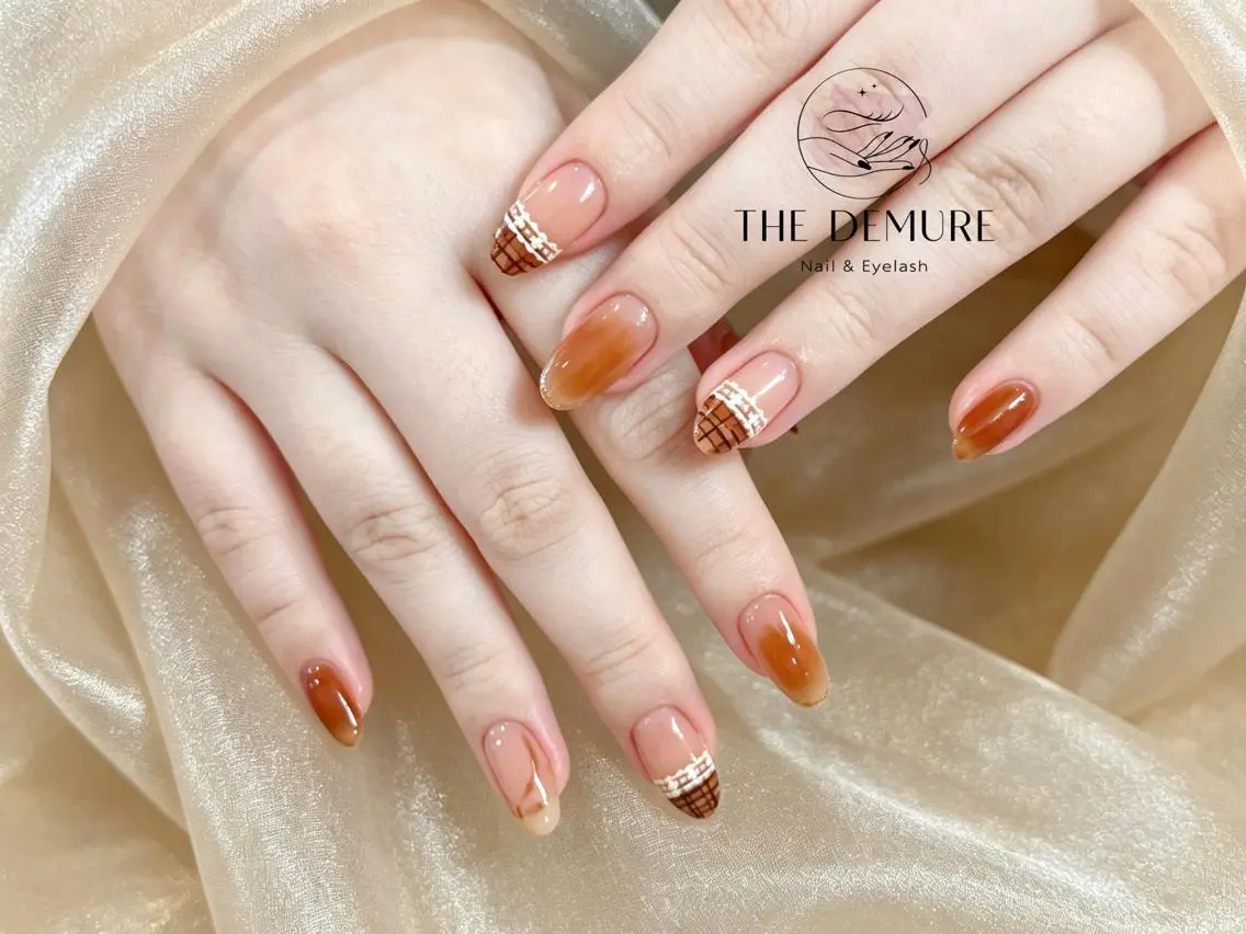 ネイル アートネイル 韓国ネイル マグネットネイル オフィスネイル スカルプネイル ハンドネイル ハンドケア NailDemure 【銀座店】のネイルデザイン