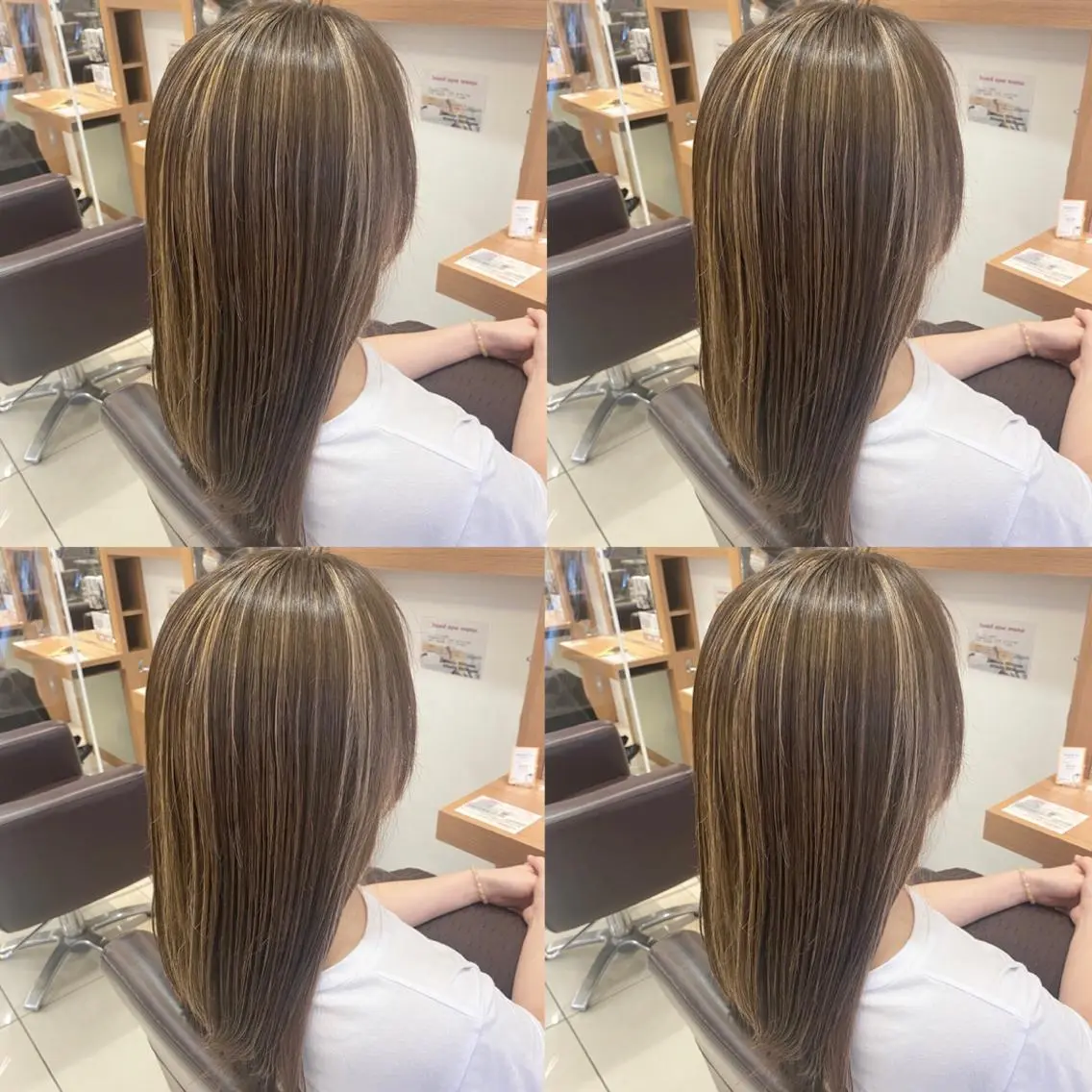 セミロング カラー ヘアカラー トリートメント 【カラー指名No 1✨】HIBIKIのヘアスタイル
