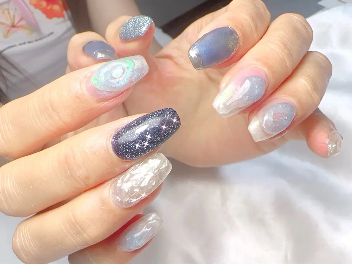 ネイル ハンドネイル Cherie PINKのネイルデザイン