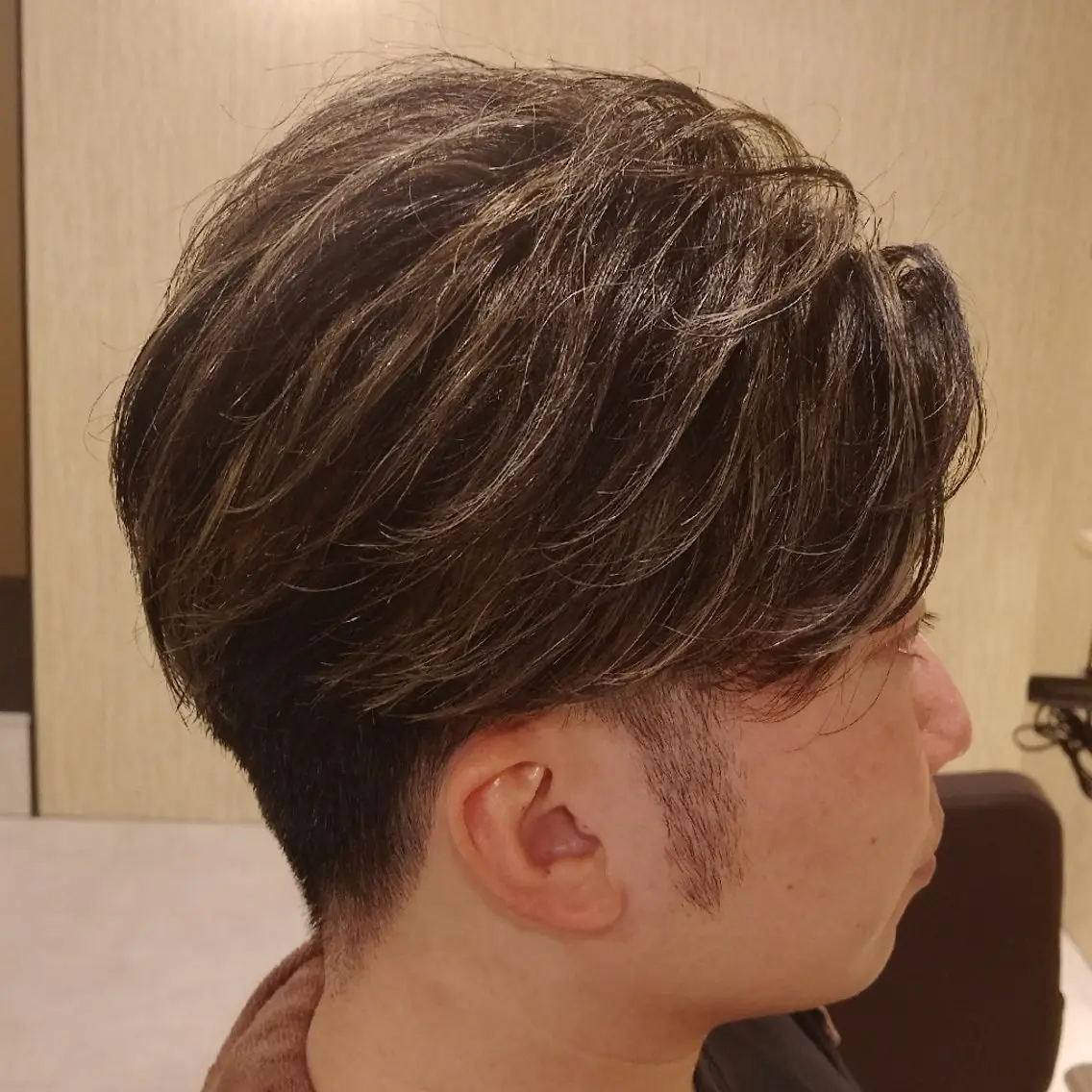 ショート メンズ ヘッドスパ 畑中|渋谷で美髪| 美女が沼るヘッドスパのヘアスタイル