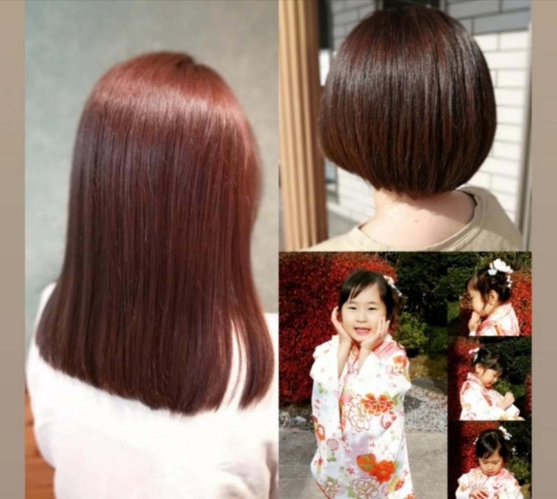 ショート キッズ ヘアセット Tippy Toesのマツエク・マツパデザイン