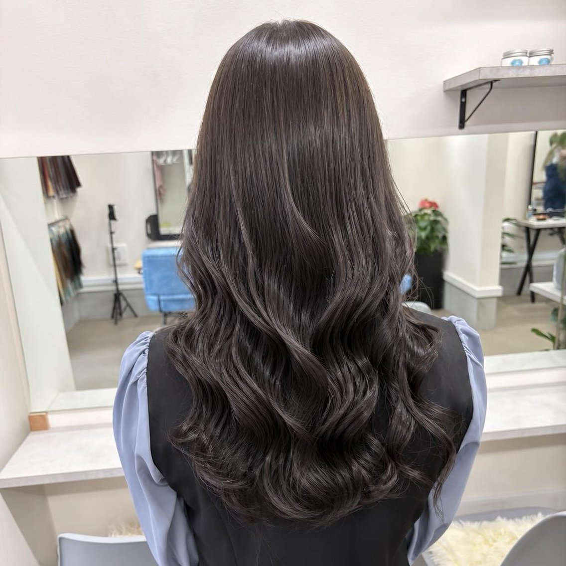ロング 髪質改善 似合わせカット カット トリートメント 横山 亮太のヘアスタイル