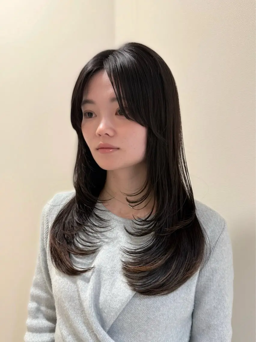 🩶19時20時限定🩶レイヤーorハッシュカット➕クイックトリートメント(写真撮影okな方のみ)の写真