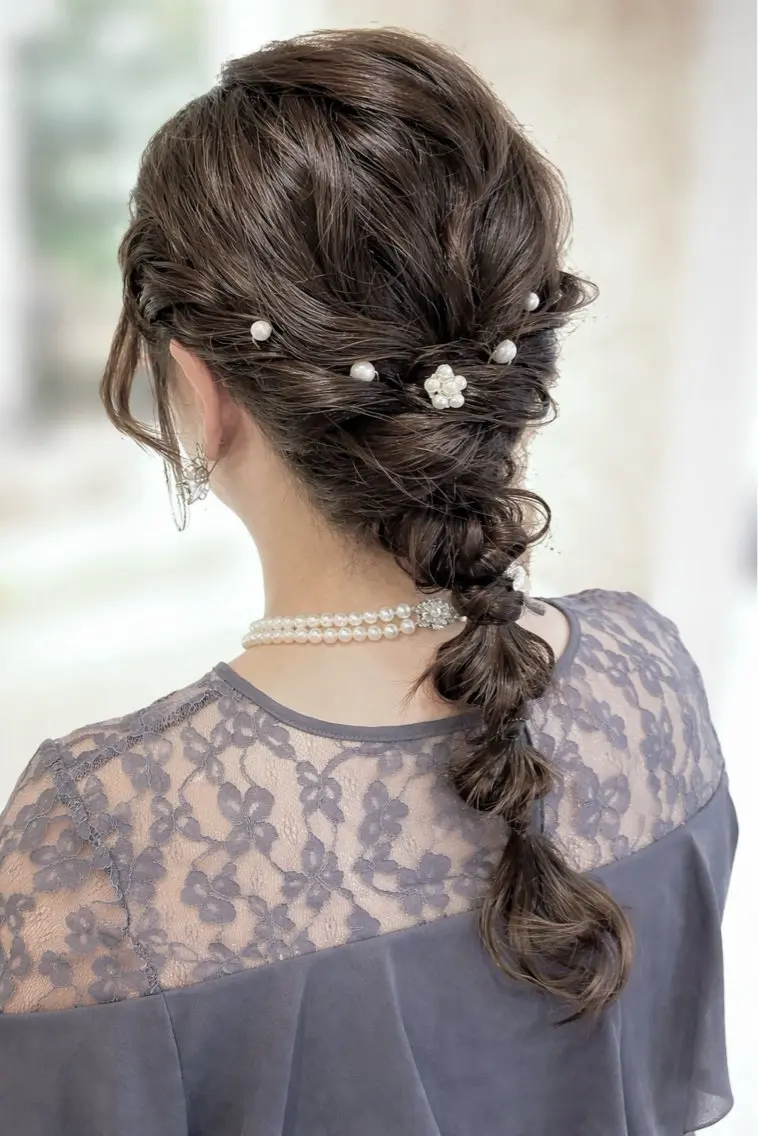 ヘアセット🖤の写真