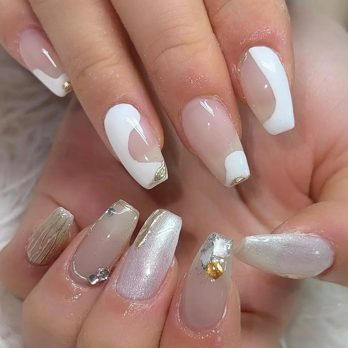ネイル ハンドネイル 【Yappy🌈】 💖P-tanaのネイルデザイン