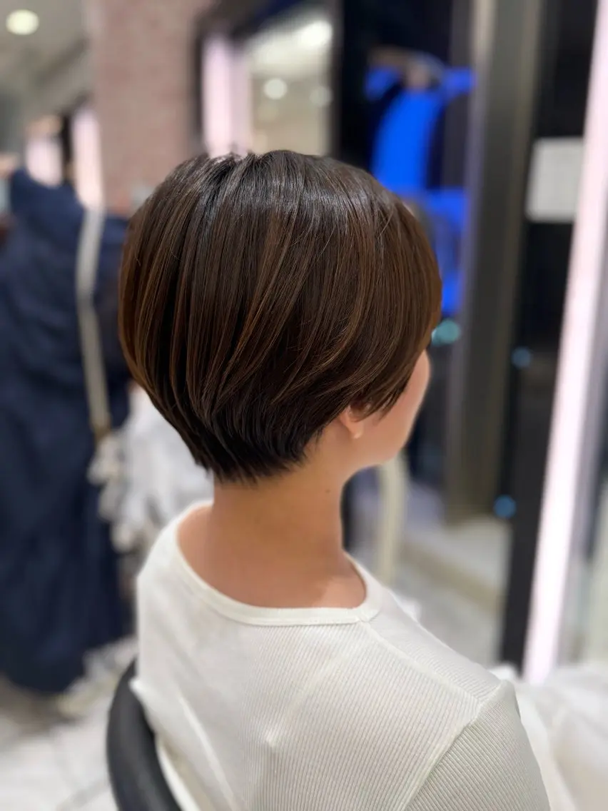ショート ショートヘア ボブ・ショート 🌻Yurinaのヘアスタイル
