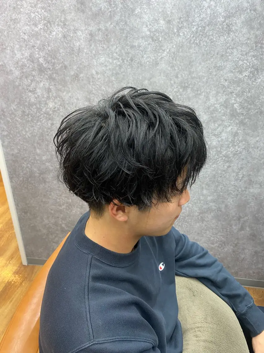 ショート パーマ 大人レイヤー/柔らか グレージュ/川緑一吹のヘアスタイル
