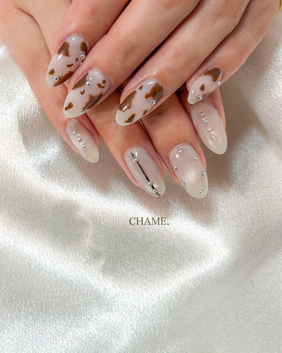 ネイル ハンドネイル CHAME. 南区のネイルデザイン