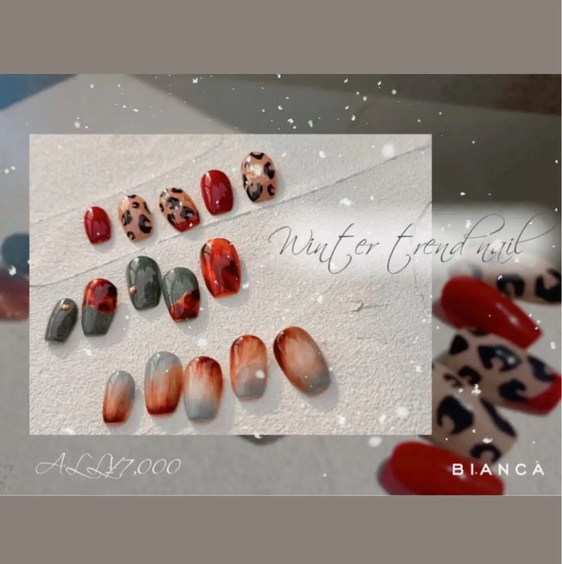 ネイル ハンドネイル Bianca🎀 ONODERAのネイルデザイン