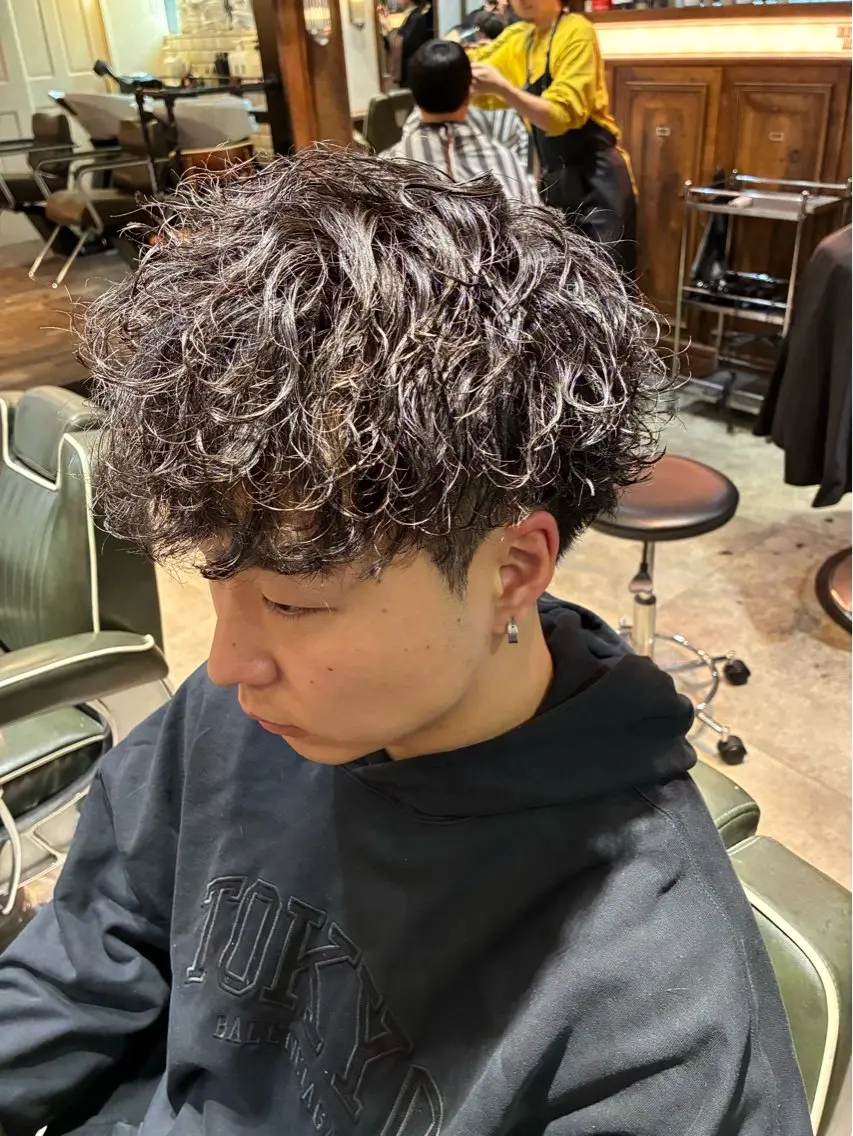 ミディアム メンズ メンズ特化 翔平のヘアスタイル