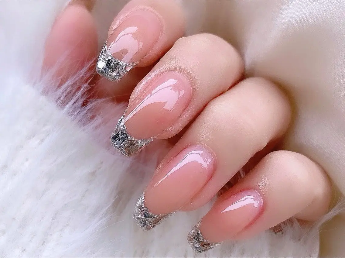 ♡ハンドジェル♡ 『ガラスフレンチorベイビーブーマー💍✨️』の写真