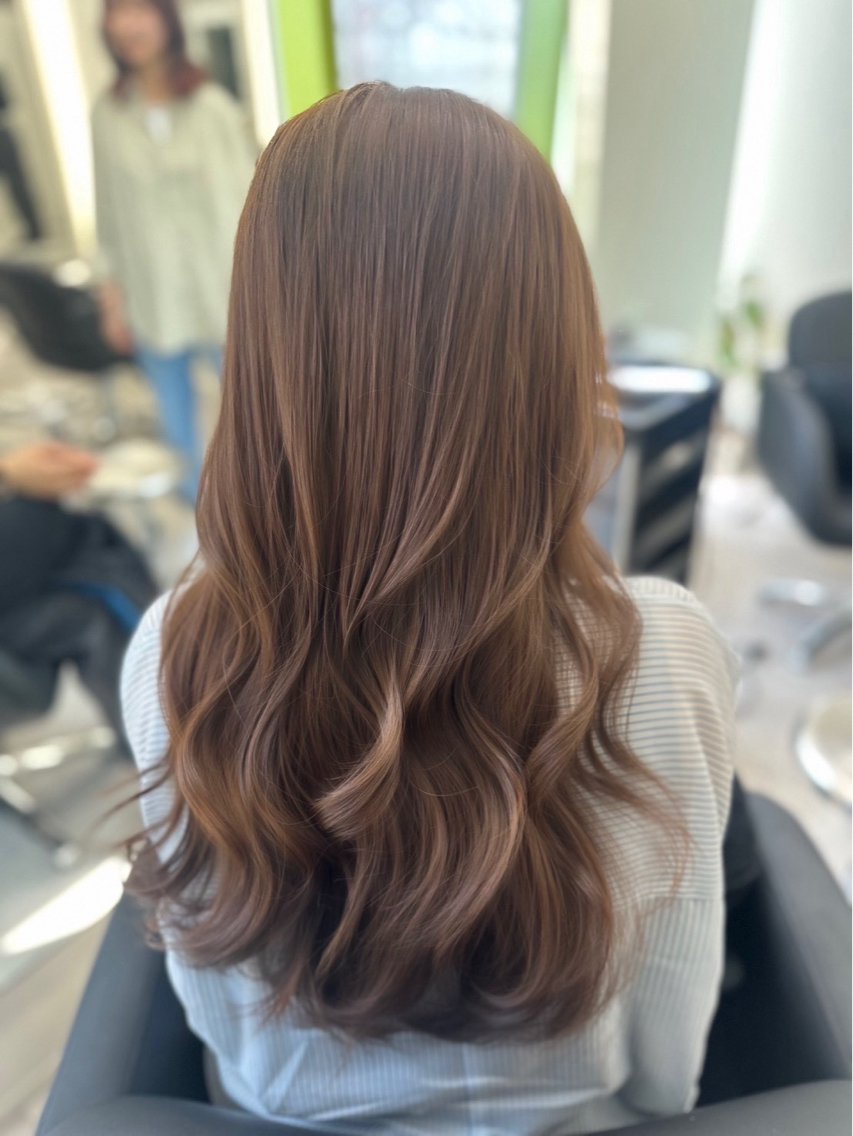 ロング パーマ カット パーマ モデル募集 \Ardoreのヘアスタイル