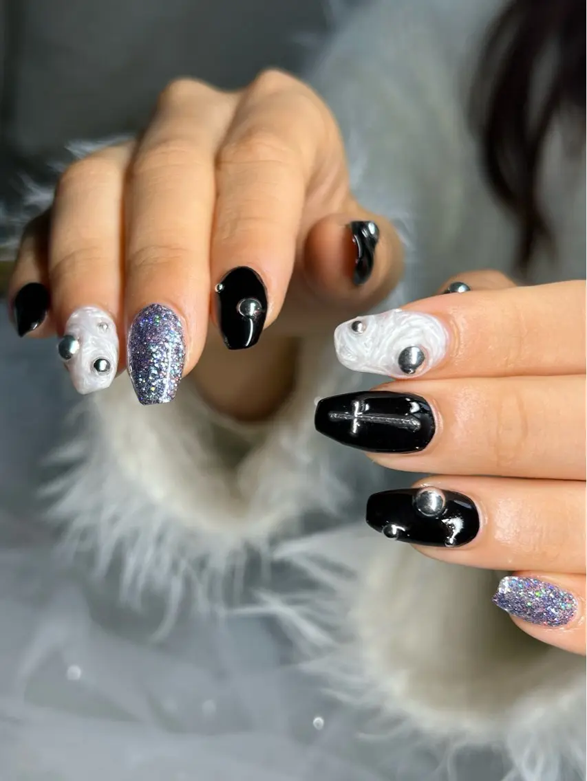 ネイル アートネイル ハンドネイル ten nail salon　かえでのネイルデザイン