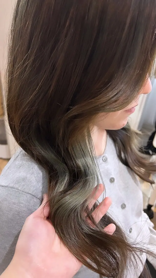 カラー 千葉 ほのかのヘアスタイル