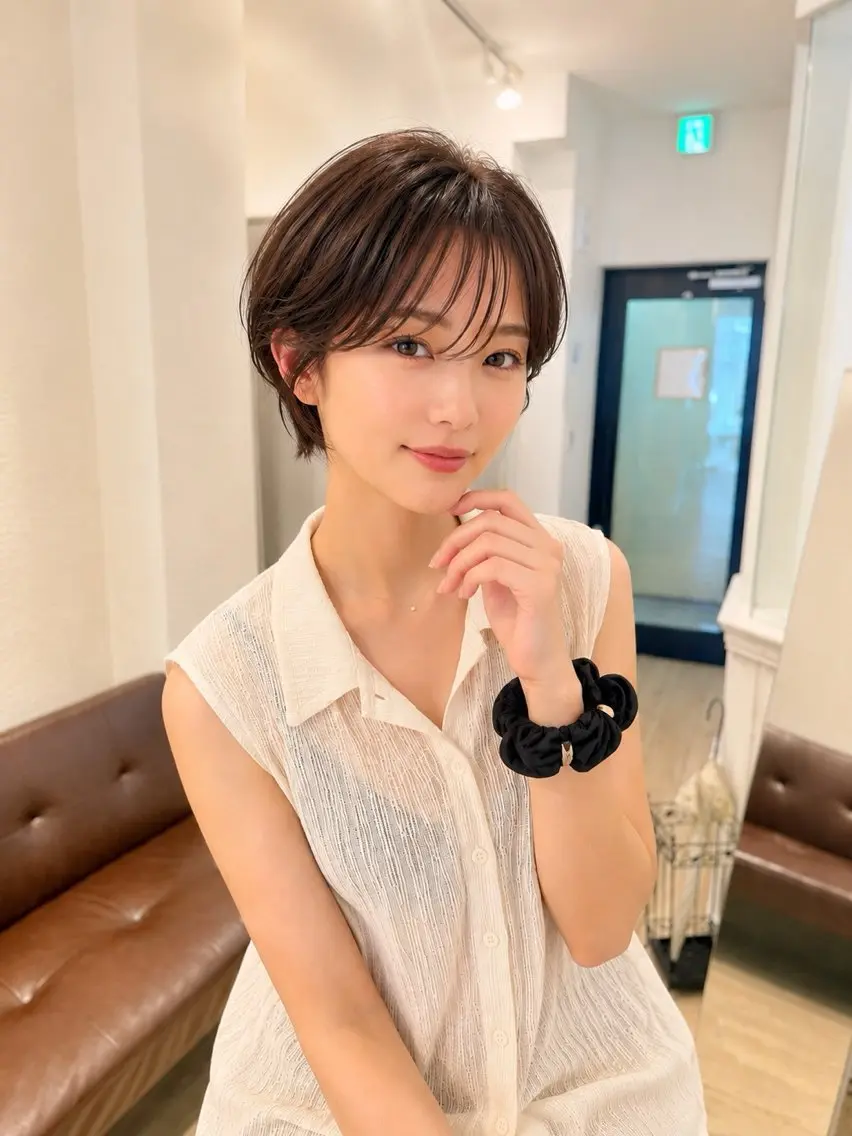 ショート カラー カット ヘアカラー 似合わせカット指名率 NO.1/髪質改善のヘアスタイル