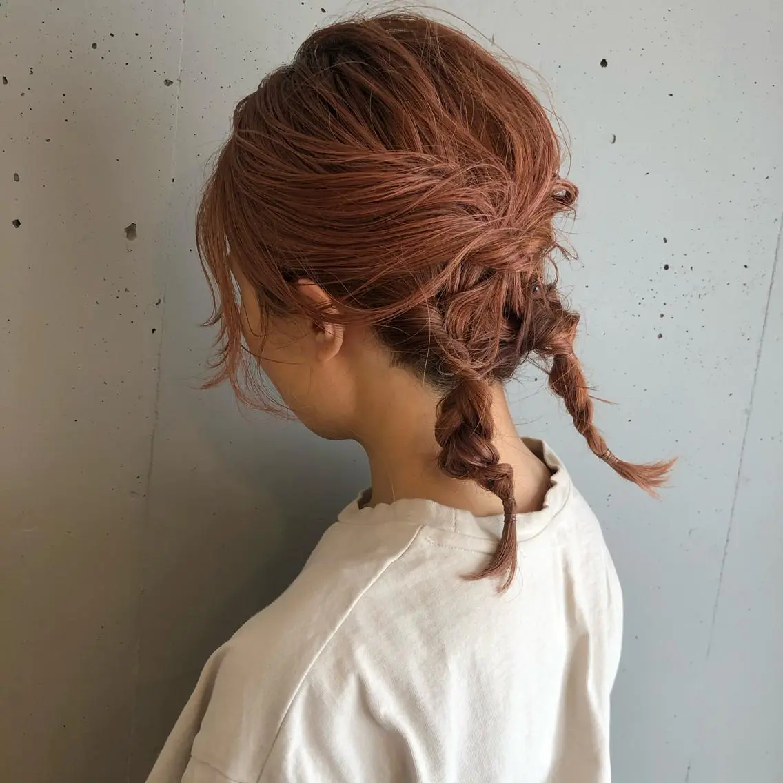 ヘアアレンジ 東 みのりのヘアスタイル