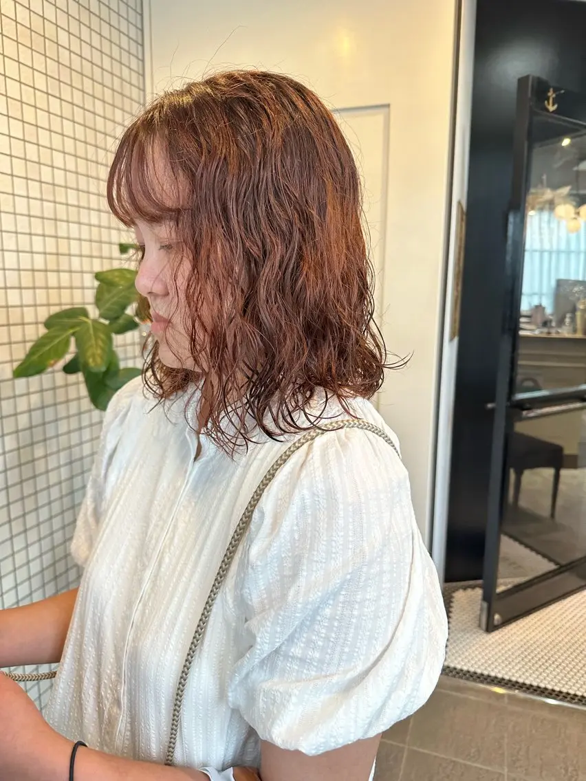 🌀【女性限定】カット+水コスメパーマ🌀の写真