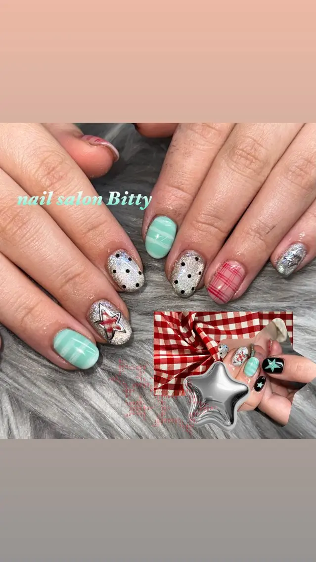 ネイル ハンドネイル Bitty🤍 Rukaのネイルデザイン