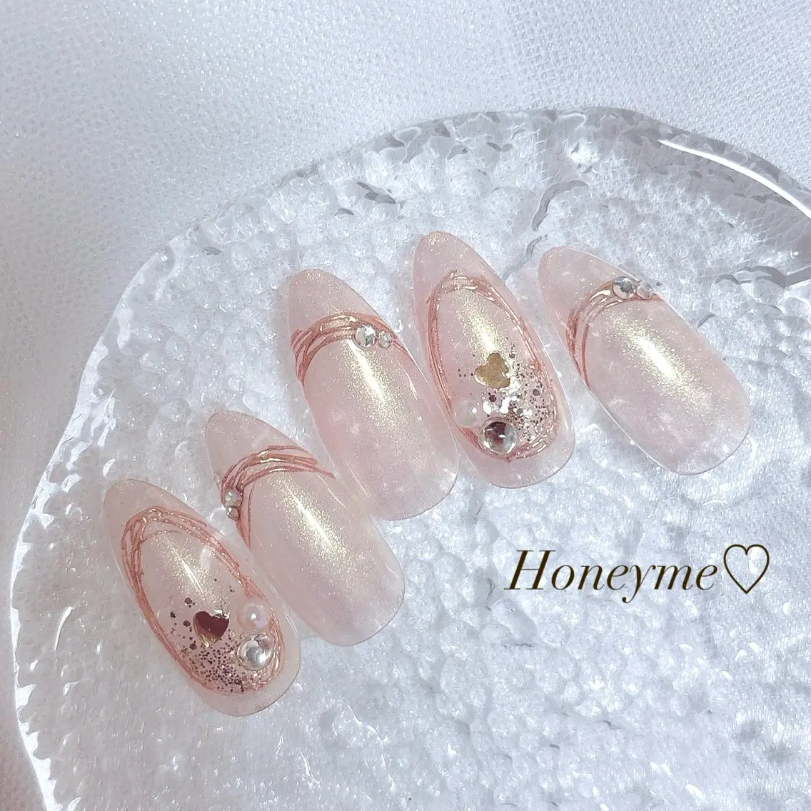 ネイル Honey me ❁⃘*.ﾟのネイルデザイン