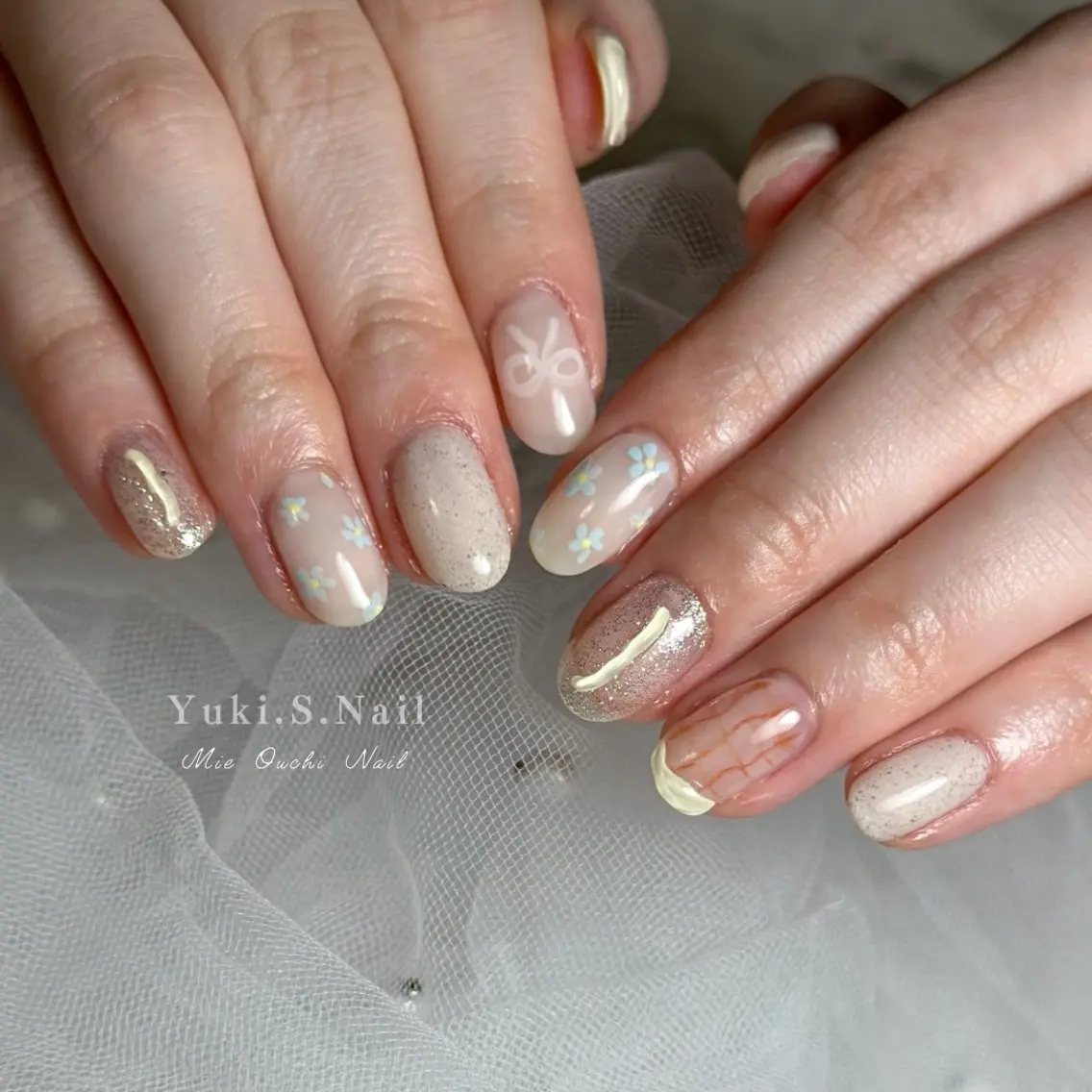 ショート ハンドネイル Yuki S.Nailのネイルデザイン