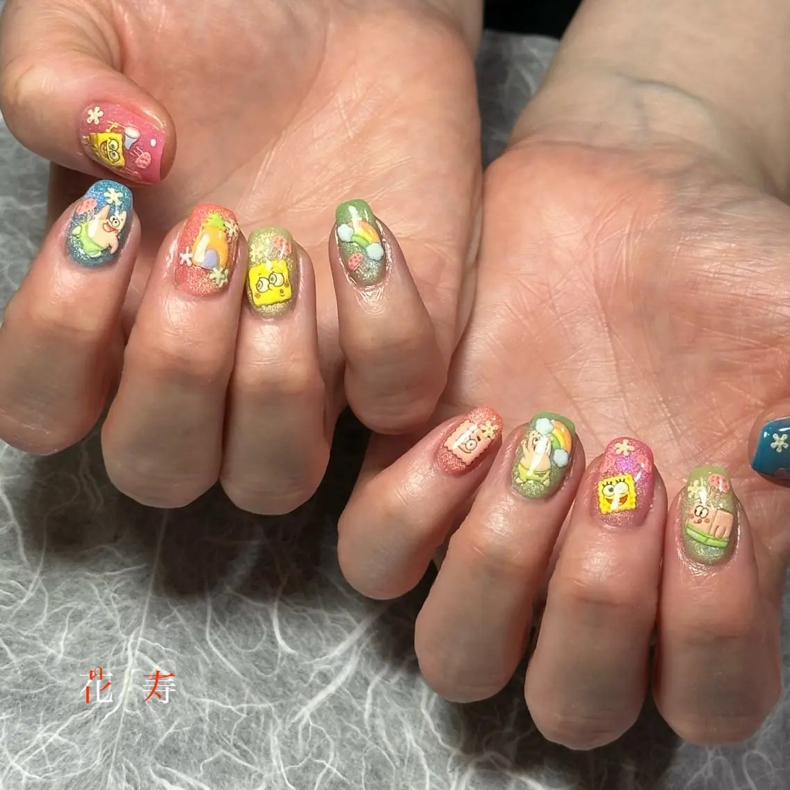 ネイル ハンドネイル 花寿-kaju- s.のネイルデザイン