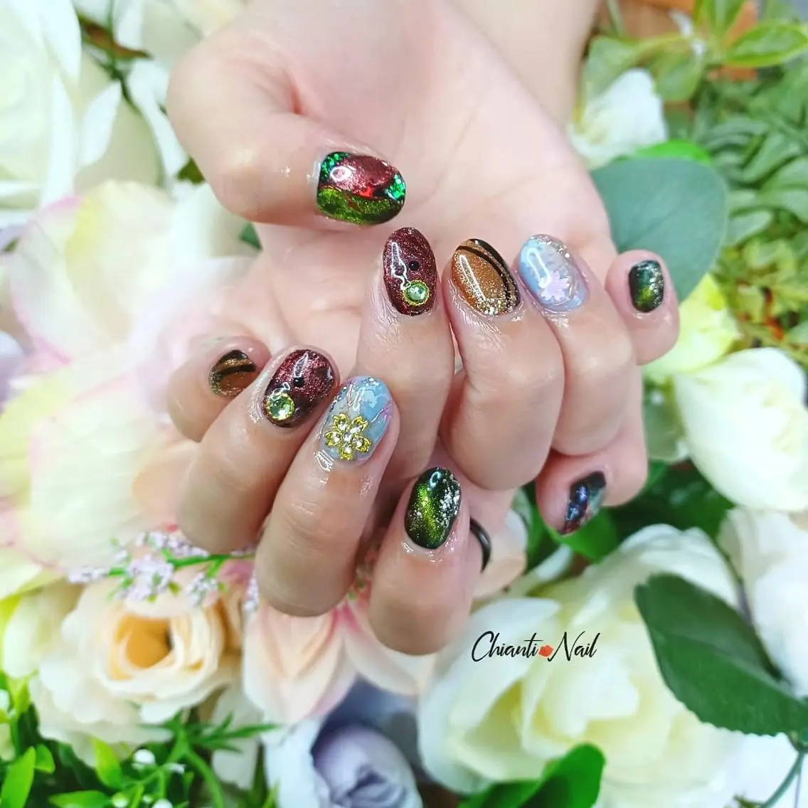 ネイル ニュアンスネイル Chianti Nailのネイルデザイン