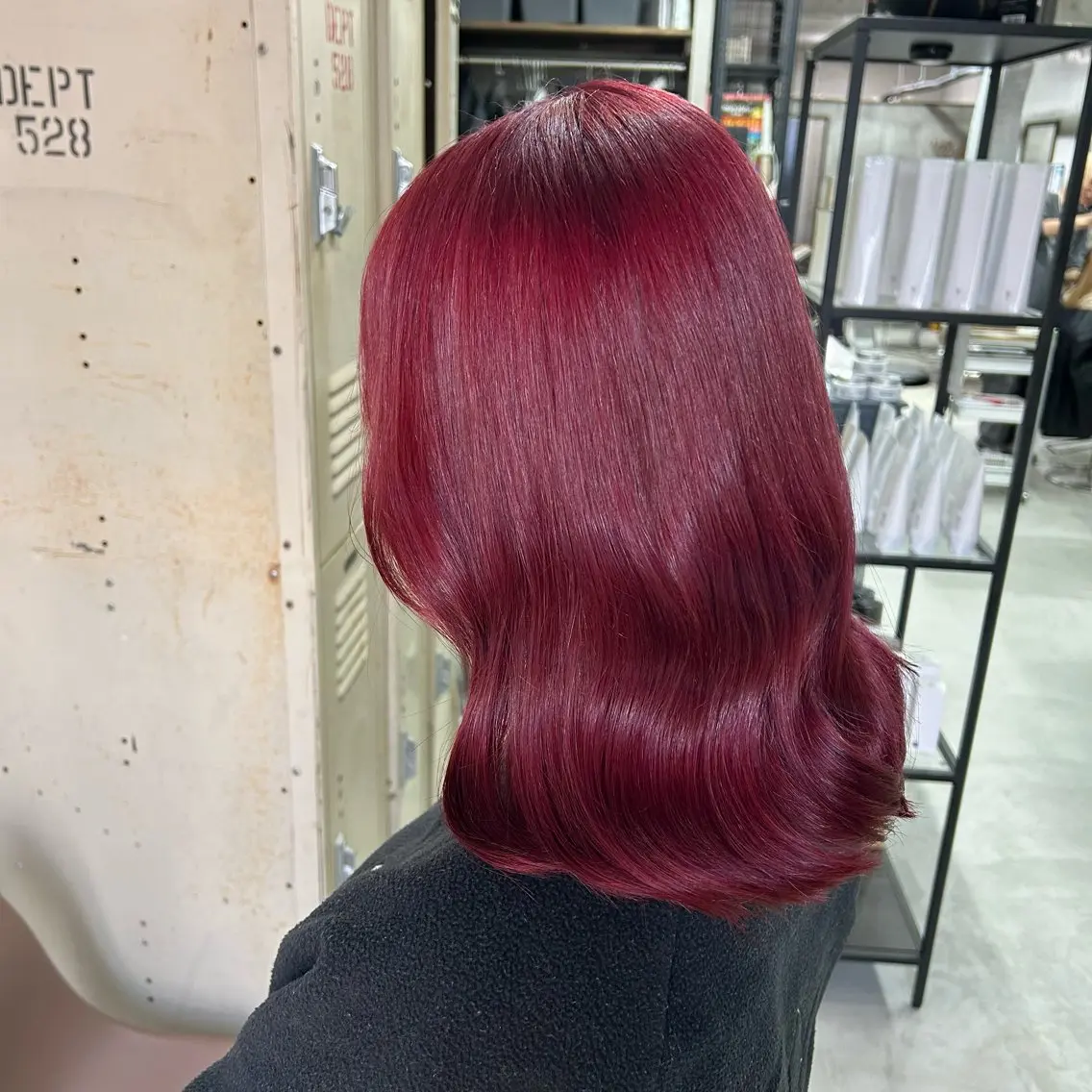 ミディアム カラー 櫻井 なんなのヘアスタイル