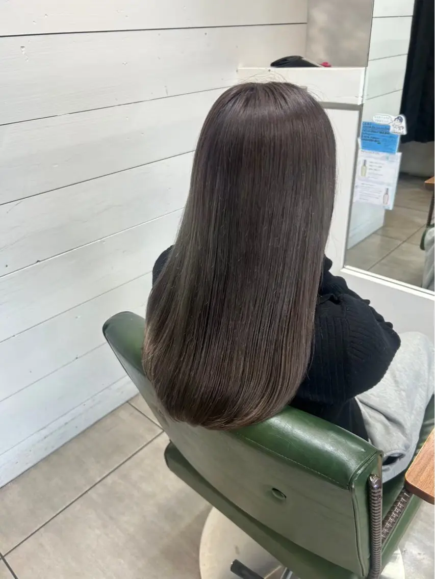 ロング カラー ヘアカラー 本尾 空大のヘアスタイル