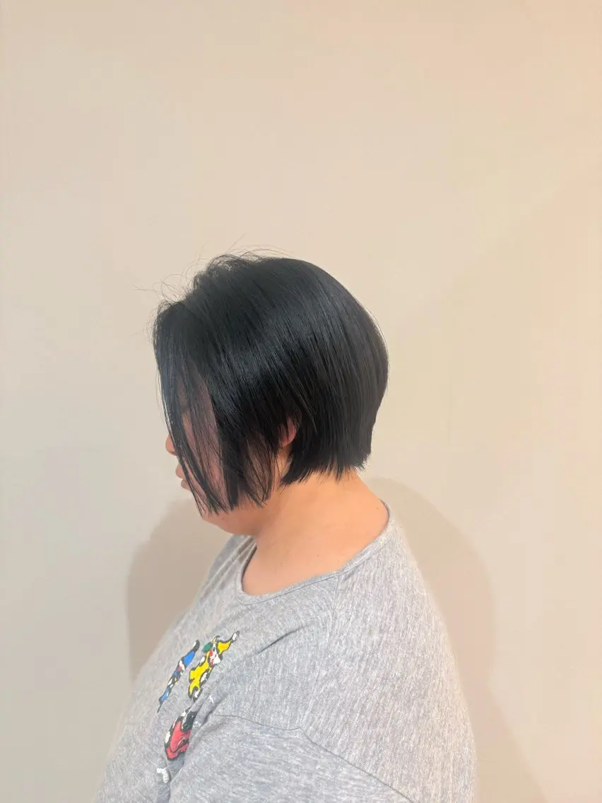 顎ラインから上の長さのショートカットにさせて下さい😊✂️⚠️条件ありです⚠️の写真