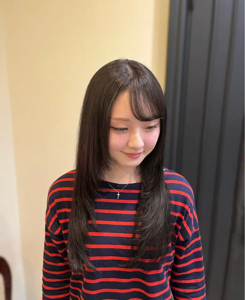 ロング ヘアカラー トリートメント みゆ/ カラーリスト🎀のヘアスタイル