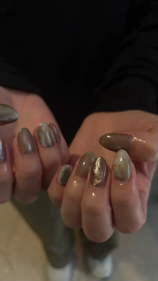 ネイル ハンドネイル mano Hanaのネイルデザイン
