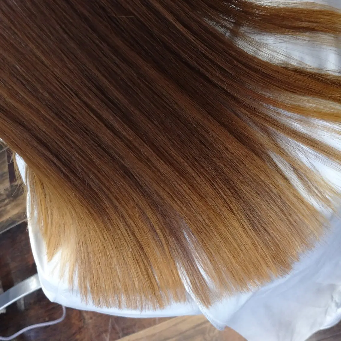 ロング カット 縮毛矯正 AN'TIA小作 noiのヘアスタイル