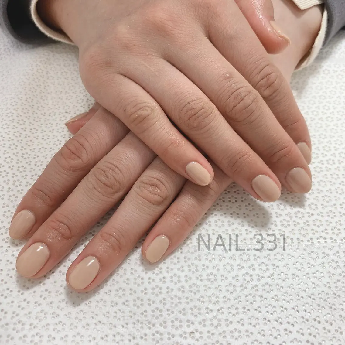 ネイル ワンカラーネイル ハンドネイル Nail 331のネイルデザイン