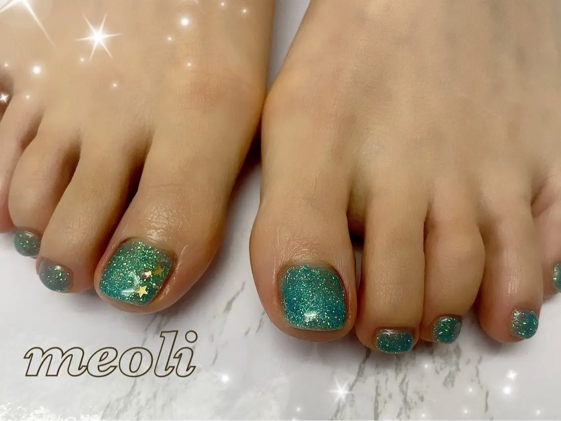 ネイル フットネイル nail salon meoli メグのネイルデザイン