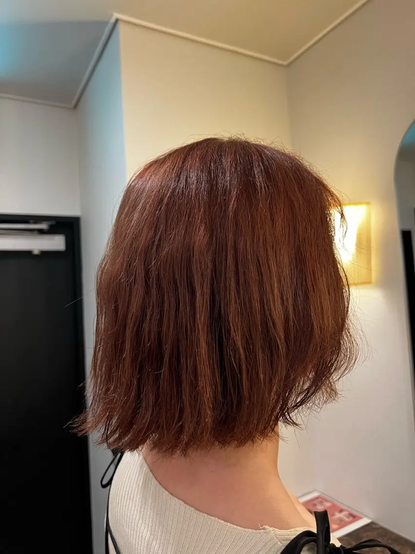 ショート カラー 根本 聖羅のヘアスタイル