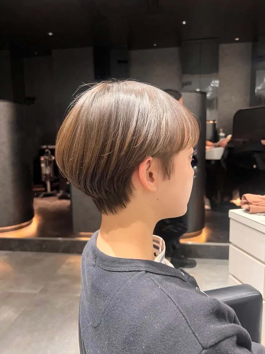 ショート ショートヘア カット/パーマ たるみことりのヘアスタイル