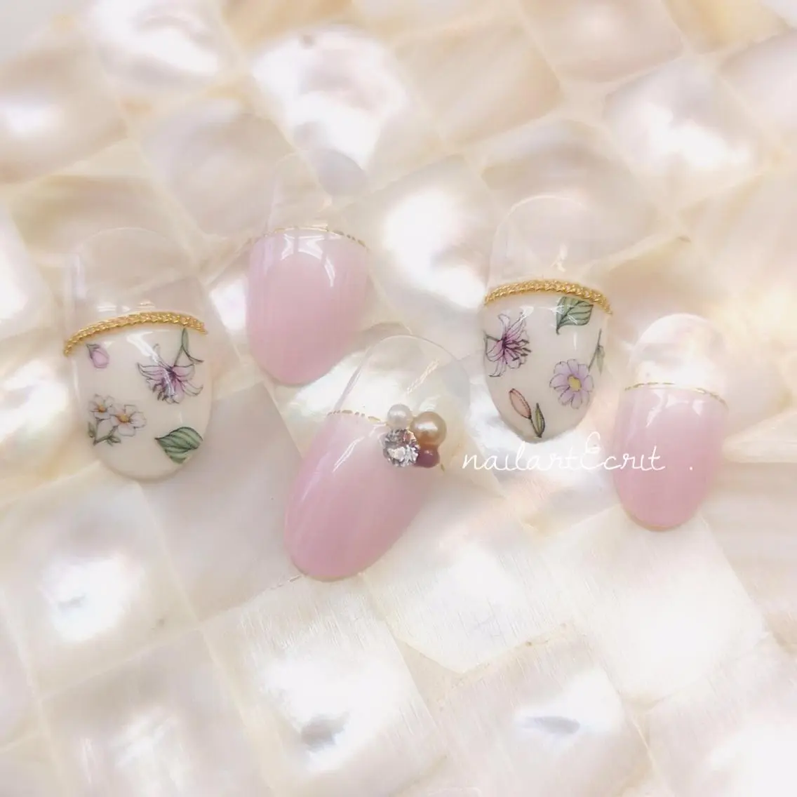 ネイル オフィスネイル nailart ecritのネイルデザイン