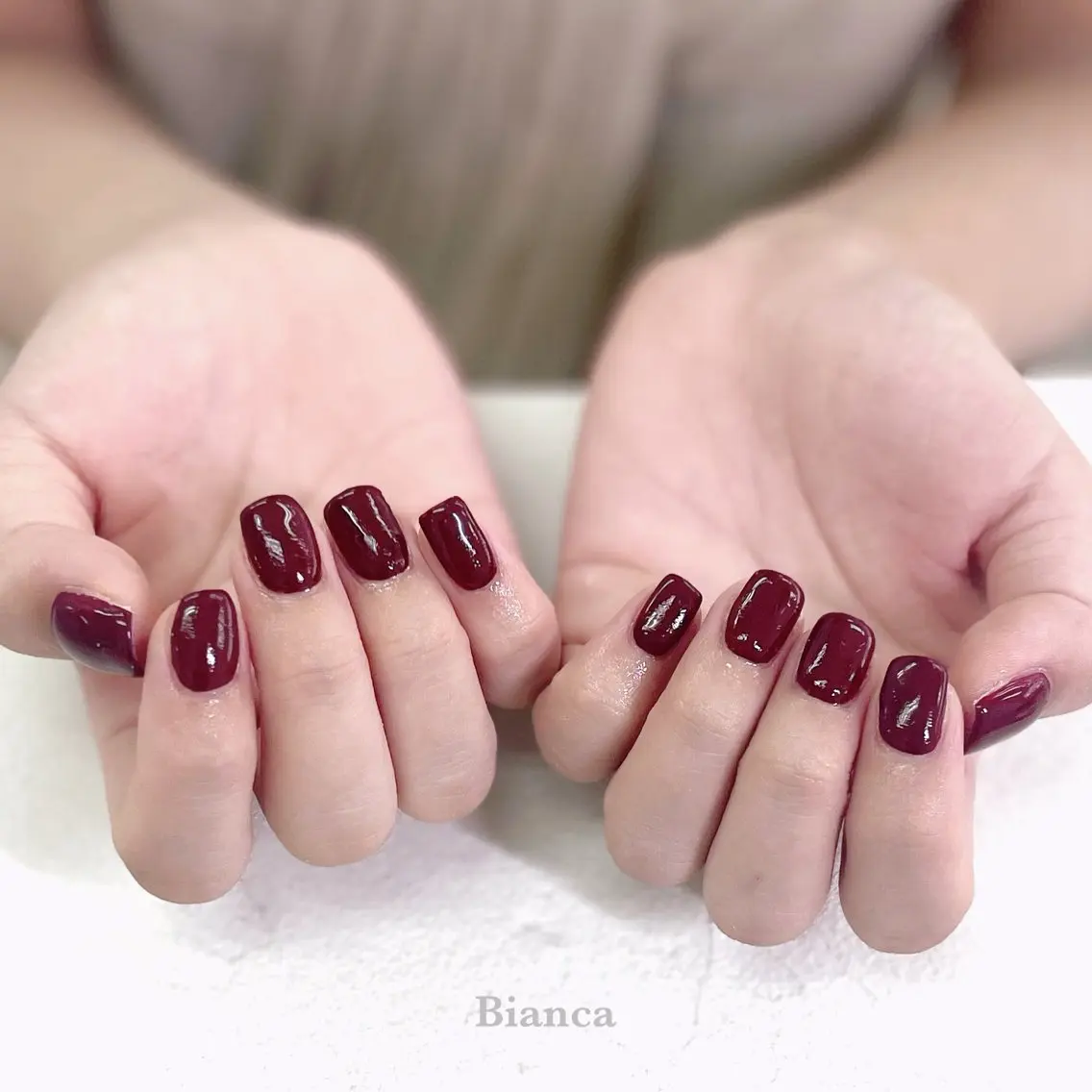 ネイル ハンドネイル Bianca♡ TAKANASHIのネイルデザイン