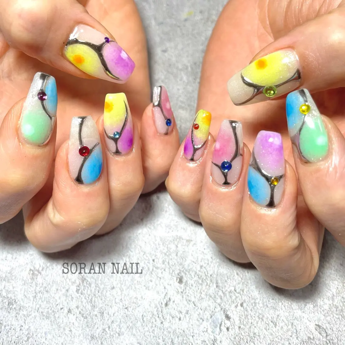 ネイル ハンドネイル soran nailのネイルデザイン