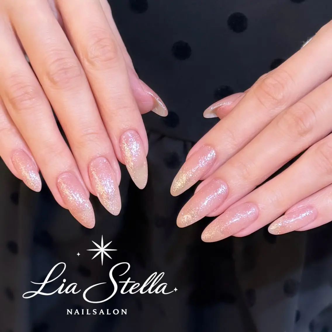 ネイル フラッシュネイル ハンドネイル Liastella ibuのネイルデザイン