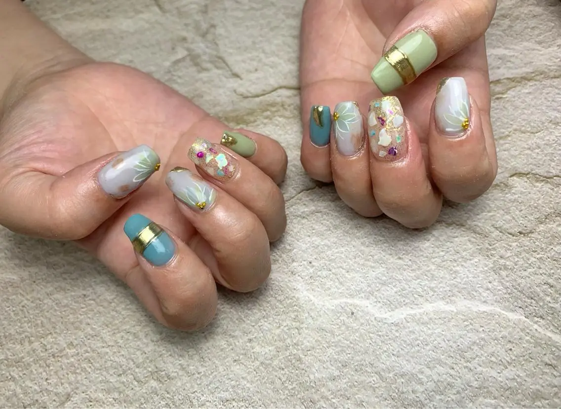 ネイル ハンドネイル nail room Ly'leaのネイルデザイン