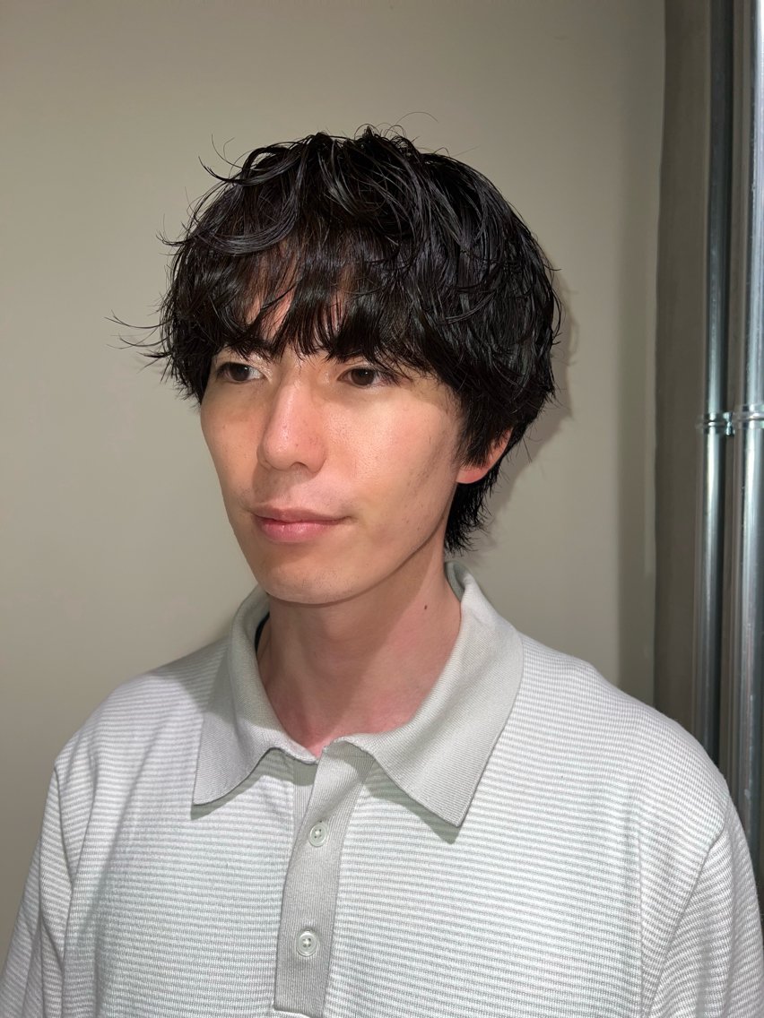 メンズパーマ✨カット付き💇の写真