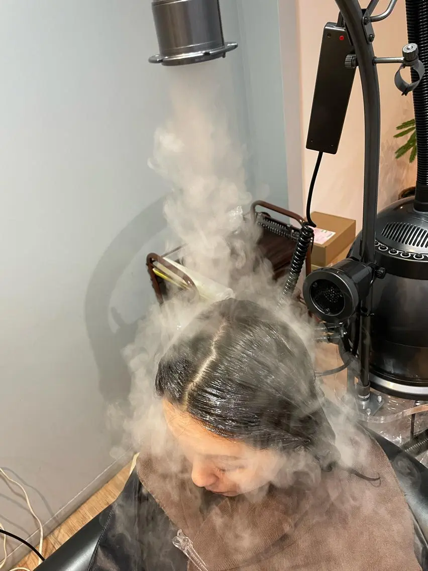 薄毛改善体験ヘッドスパの写真