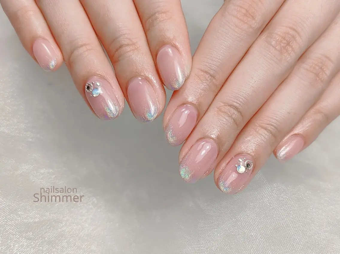 ネイル アートネイル Shimmer Asakoのネイルデザイン