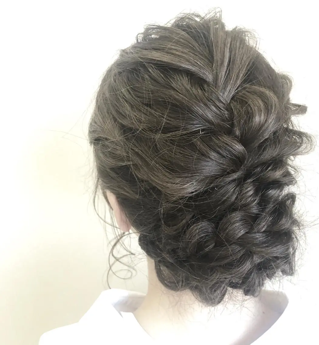 ヘアアレンジ マツエク・マツパ ヘアセット 10/4〜産休菊池 栄里奈のヘアスタイル