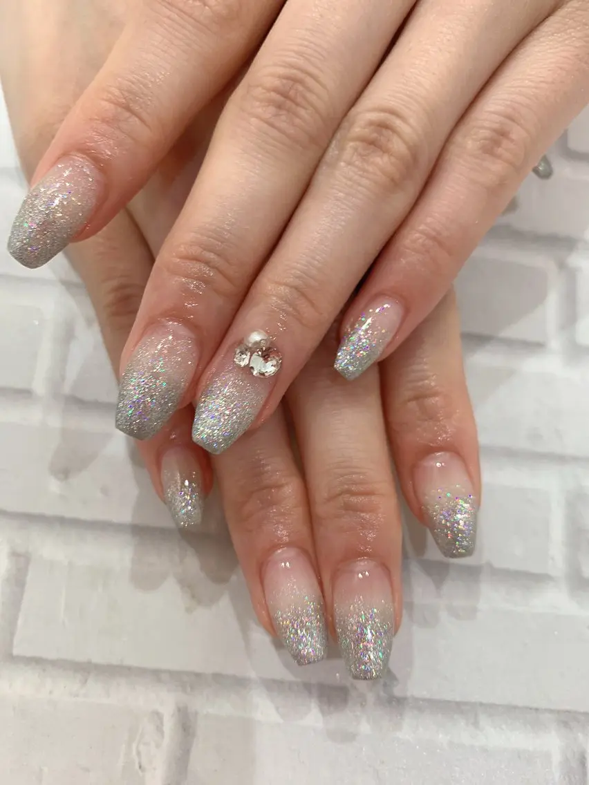 💜2回目•3回目🌸ネイルクーポン！¥5,940💅💖ラメグラorワンカラー⭕️オフ550円の写真